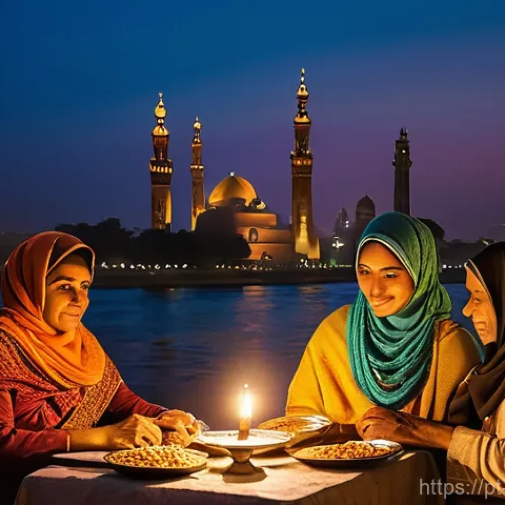 이집트에서 종교의 역할과 분포 - A Tapestry of Faiths by the Nile**

A vibrant, atmospheric scene showcasing the harmonious coexisten...
